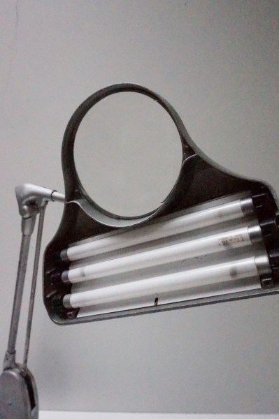 vintage Dazor M-270 Magnifier jeweler Desk Lamp Floating architects watch repair bureaulamp vergrootlamp  -003